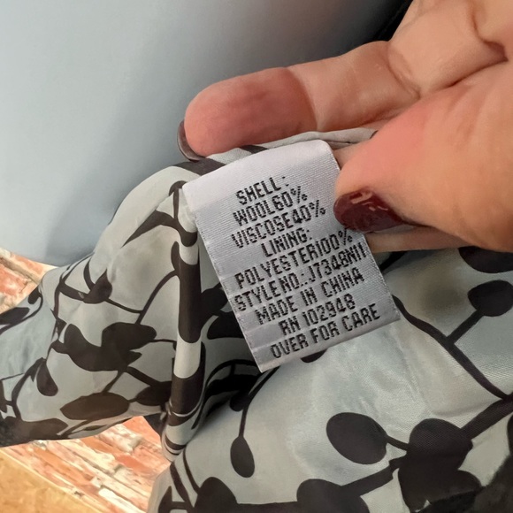 Tulle dark gray pea coat size XS - Picture 6 of 6